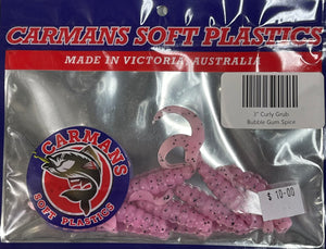 Carmans plastics (bubble gum)