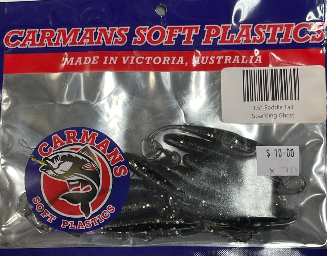 Carmans plastics (sparkling ghost)